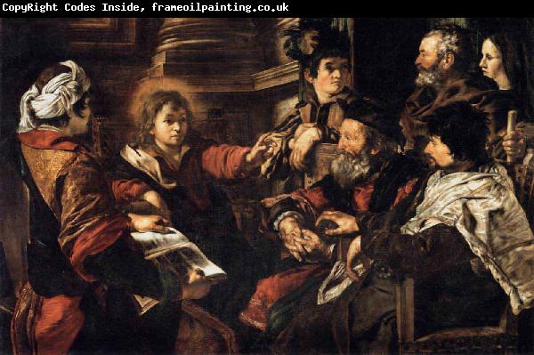 SERODINE, Giovanni Christ among the Doctors
